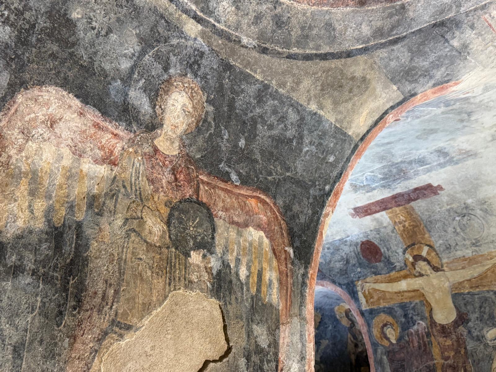 Affreschi della Cripta di Epifanio (824-842) nel Complesso di San Vincenzo al Volturno